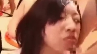 クルクル回る好きな女にぶっかけ放題 顔射できる回転寿司 2号店 - 見放題ch プレミアム - DMM.R18