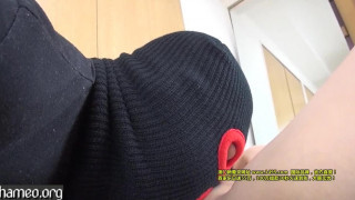 [ハメ王] デストロン軍団 初撮り完全顔出し！右斜め上からの角度が神がかって可愛い二十歳パイパン微乳ＪＤに中出ししちゃいました♪ 前編