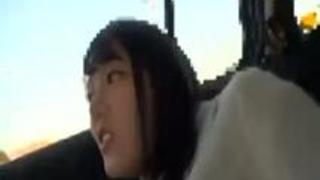 【浜崎真緒】露出ドライブ、DVDショップ露出、公衆トイレフェラ抜き、容赦ない羞恥プレイで巨乳美女を辱めまくる野外調教！ - 2