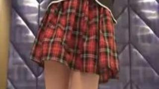 【オリ】細身美脚で爆乳！ブレザー制服ニーソで脚コキ＆パイズリ！