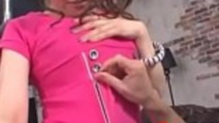 Anri Okita、ランジェリーとストッキングで - もっと日本語のフルHDポルノをwww.IFLJAPAN.comで入手