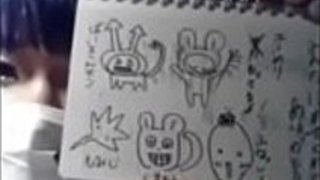 めろたん 達筆談