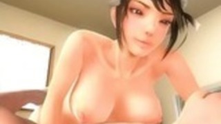少女は性交するのが大好き（3Dアニメーション）