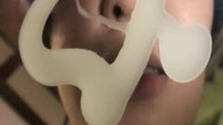 ずさんな唾液の女の子