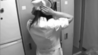 消化器ロッカールームで隠しカメラ