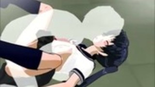 女子高生のセックス - 3DCG