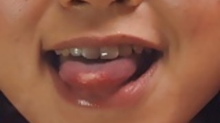 日本人の女の子の舌遊び（2）