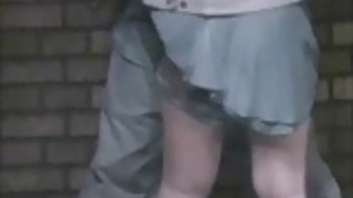 屋外セックスカップル証人