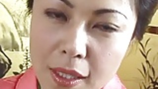 【無修正】激しい責めに喘ぐ和服の熟女！