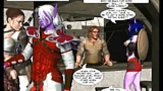 3Dコミック：Neverquestクロニクル。第1話