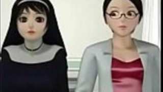 アニメ日本の修道女