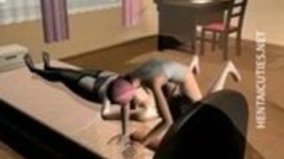 マニアックな3Dアニメの可愛い人は、ホット兼slurps