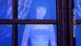 パンティー摩擦猫の3Dアニメの女の子