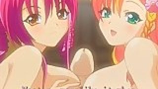 ヘンタイの女の子が吸って、人によって犯される