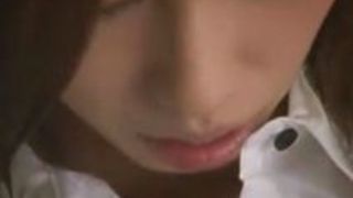 【横山美雪中出し】超美女パンストOLと即興芝居で素人男子が誘惑ゴム射中出しセックスしてみた…