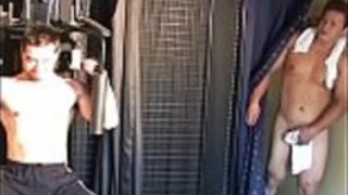 日本男児　シャワールーム　オナニー