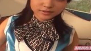 かわゆいCAさんのバキュームフェラ　エロイ