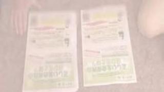 「だ、ダメです！」爆乳人妻HITOMIが…訪問してきた男たちに次々にハメ倒され…